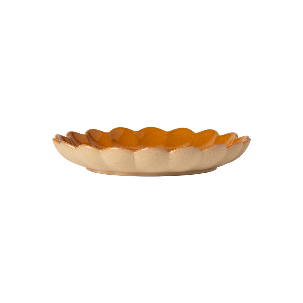 MARRAKESCH MITTLERER TELLER (ORANGE) - 22cm
