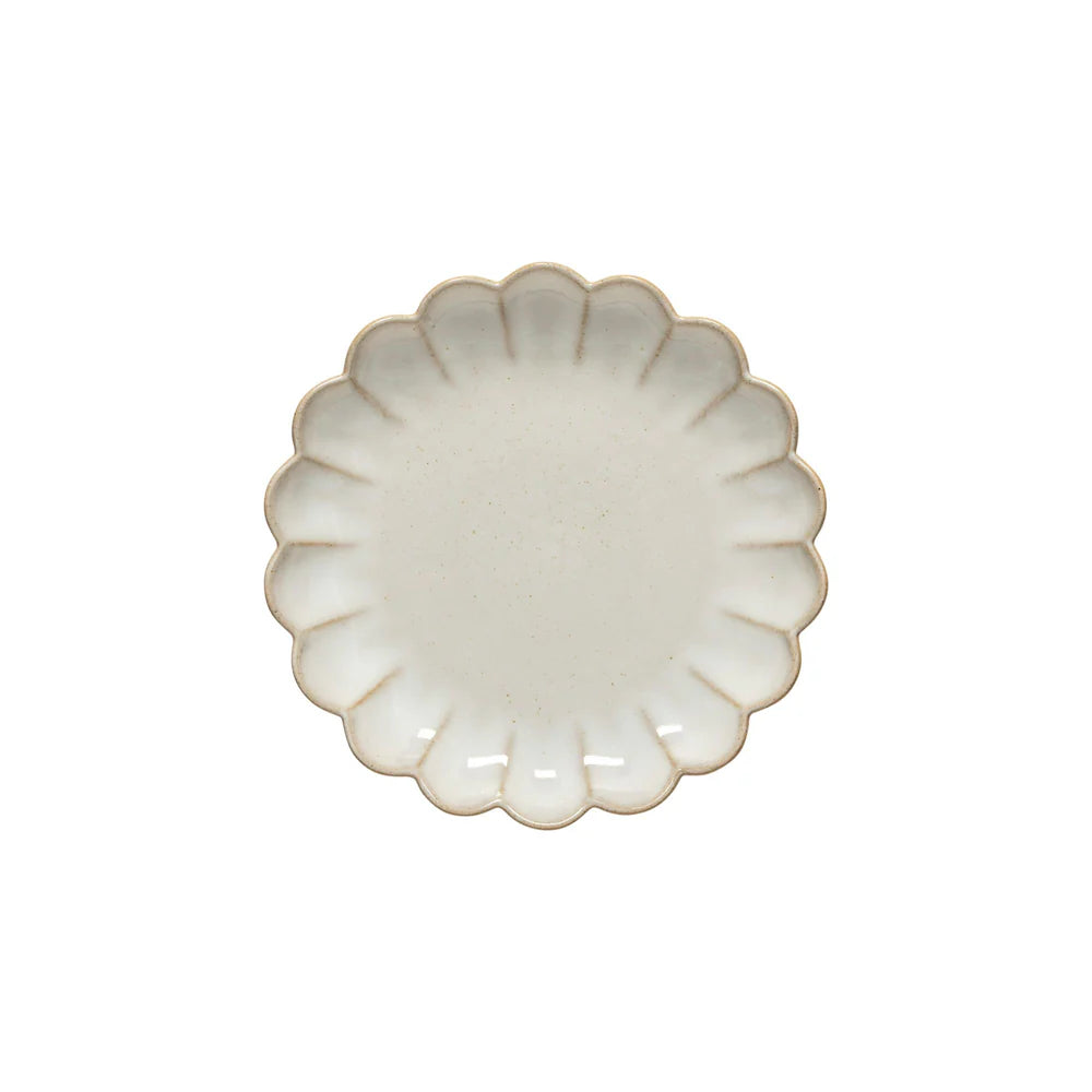 MARRAKESCH MITTLERER TELLER (SABLE BLANC) - 22cm