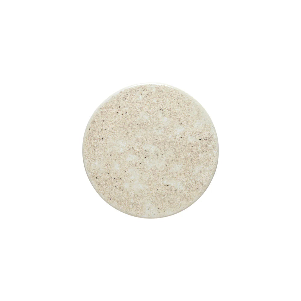 RESONANCE MITTLERER TELLER (FLACH - BEIGE) - 20cm