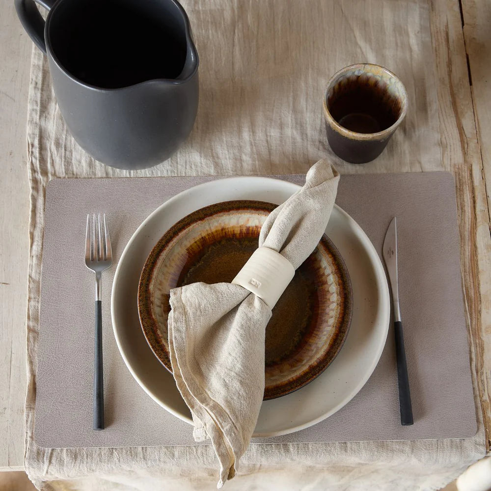 LUISA LEINEN SERVIETTE (BEIGE)