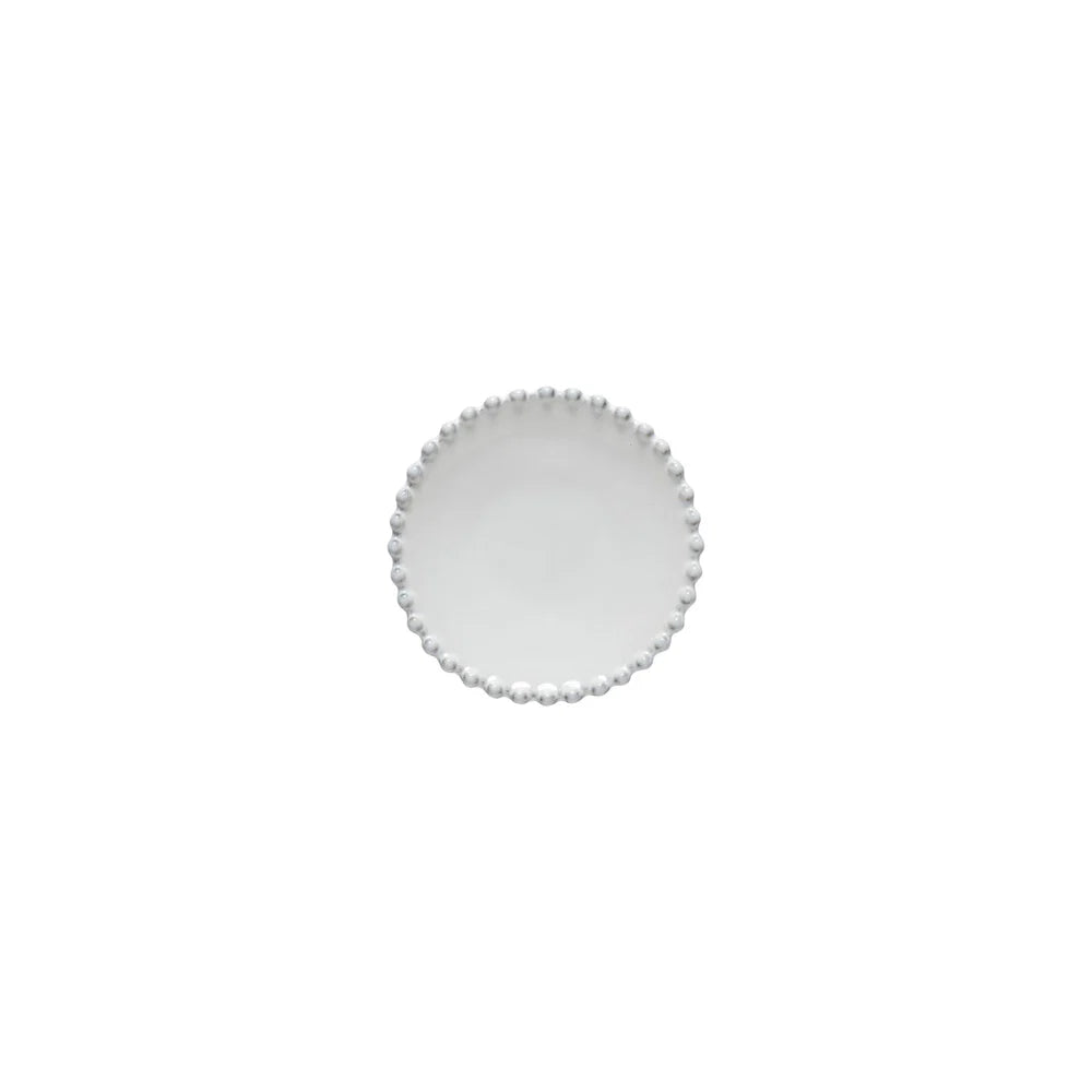 PEARL MINI TELLER (WEIß) - 13cm