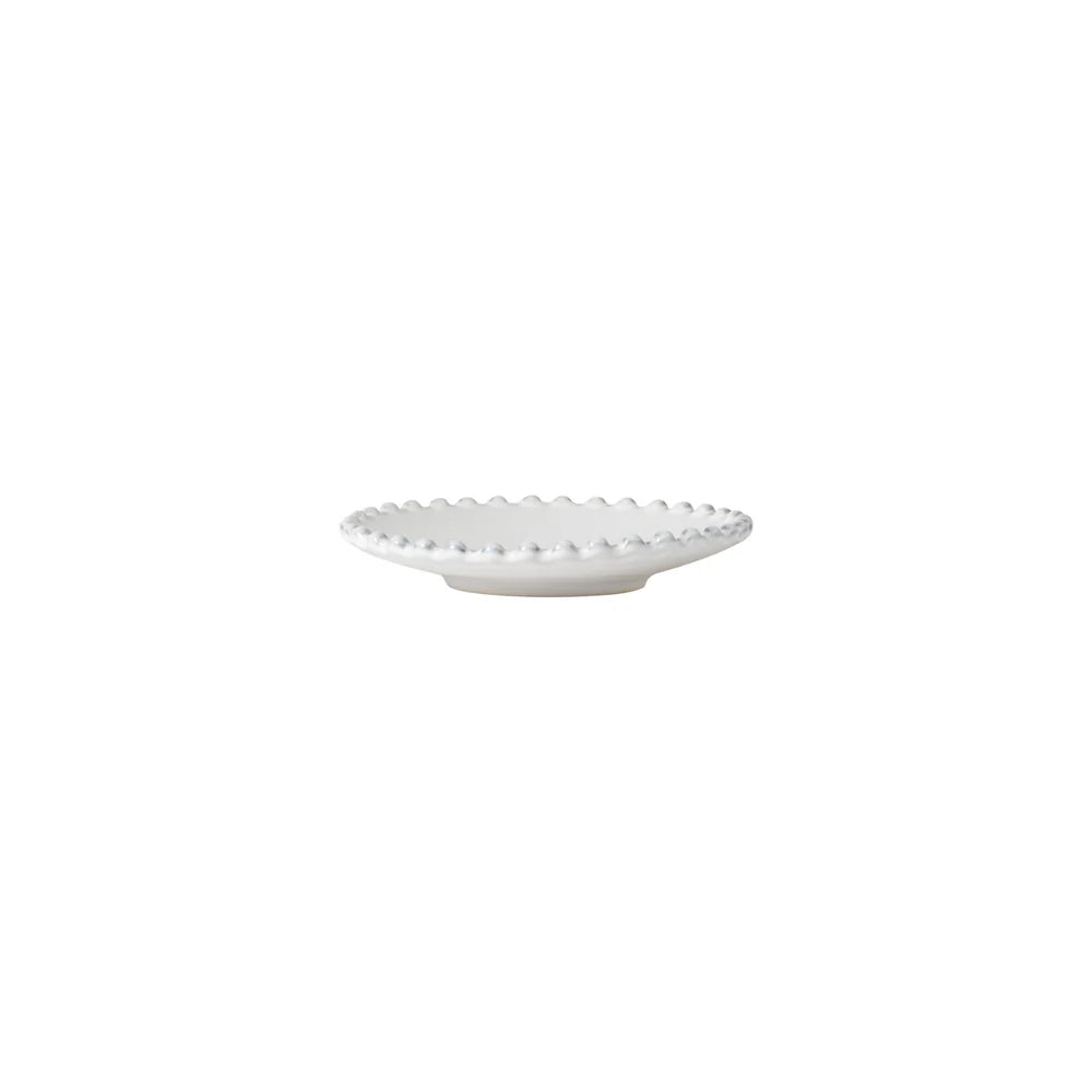 PEARL MINI TELLER (WEIß) - 13cm