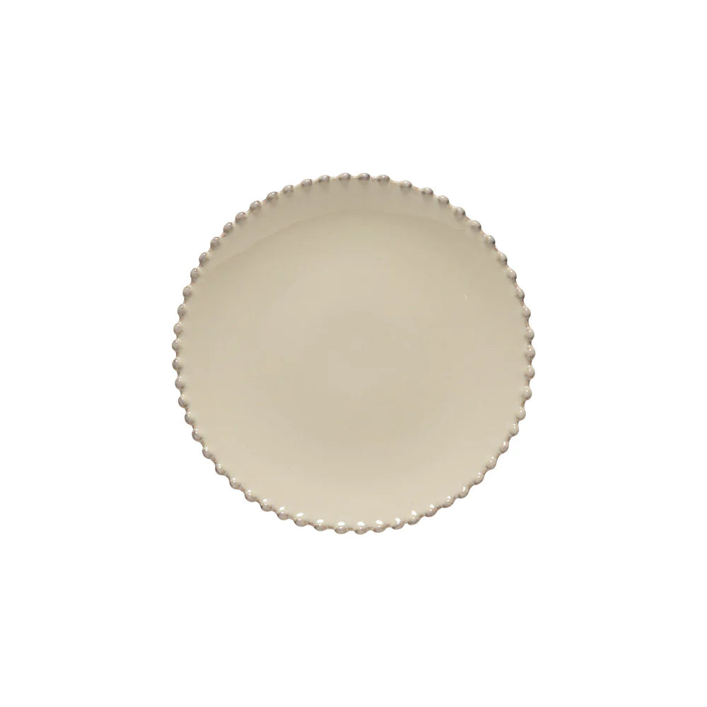 PEARL MITTLERER TELLER (BEIGE) - 22cm