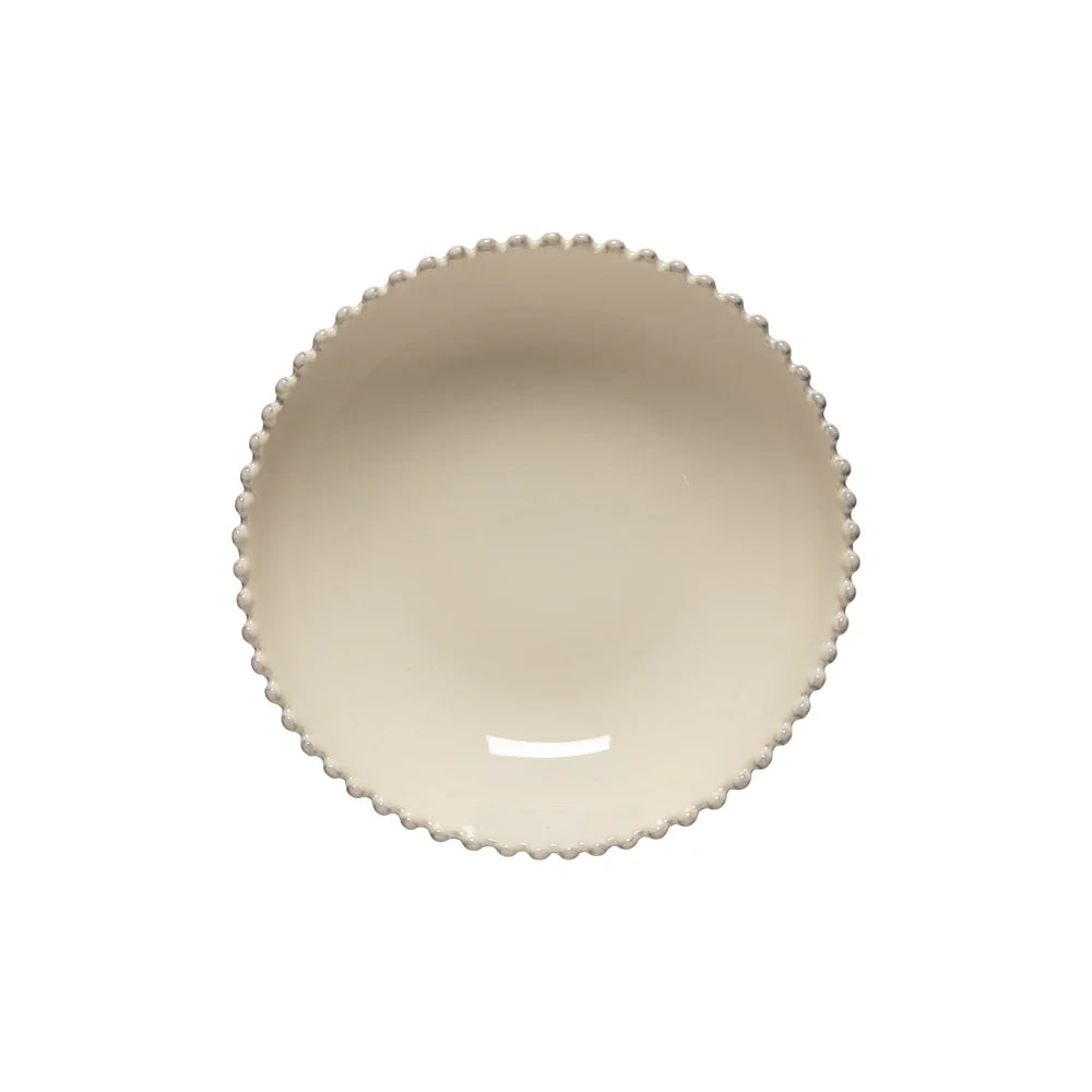 PEARL SUPPEN-/PASTASCHÜSSEL (BEIGE) - 24cm