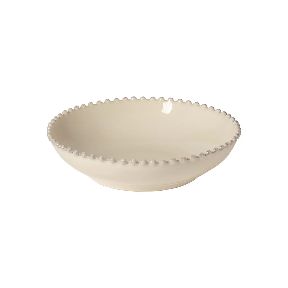 PEARL SUPPEN-/PASTASCHÜSSEL (BEIGE) - 24cm