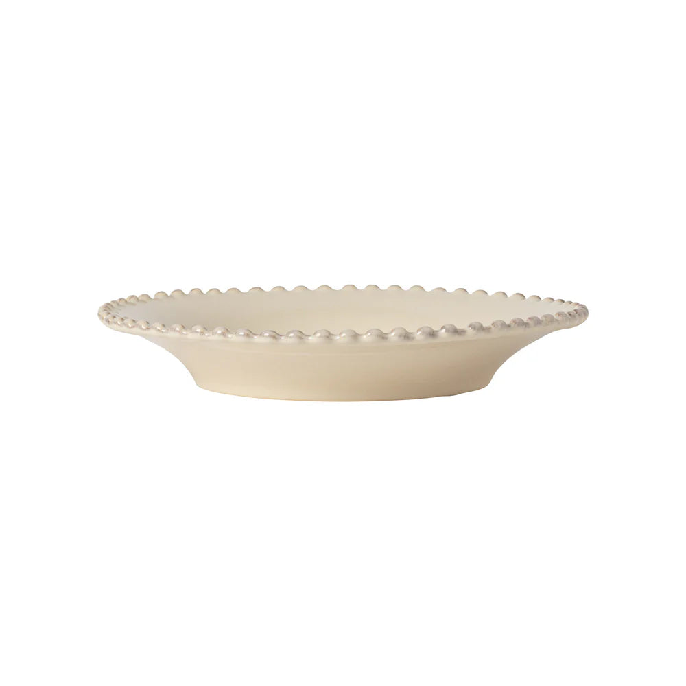 PEARL SUPPEN-/PASTATELLER (BEIGE) - 24cm