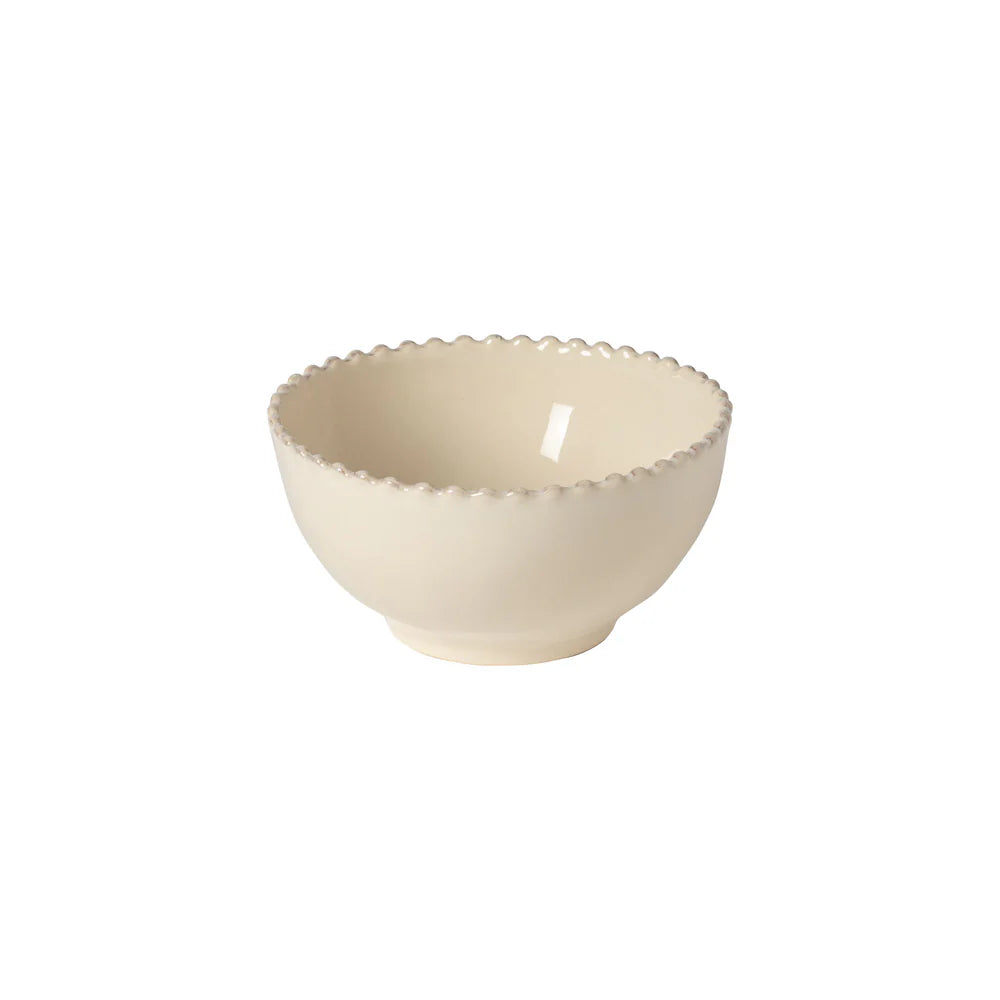 PEARL GROßE SCHÜSSEL (BEIGE) - 17cm