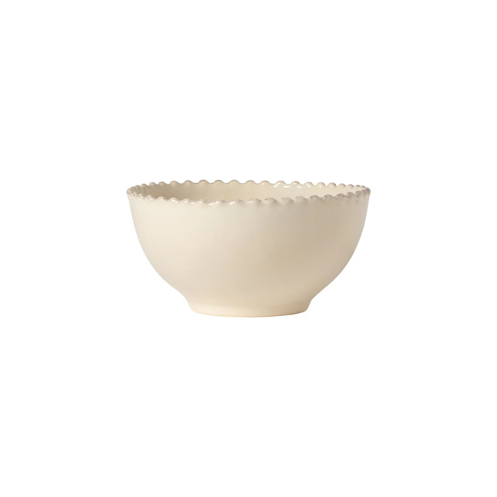 PEARL GROßE SCHÜSSEL (BEIGE) - 17cm
