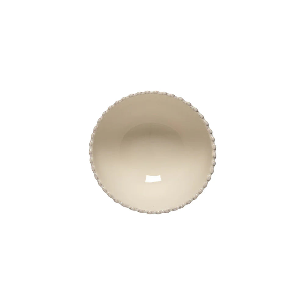 PEARL GROßE SCHÜSSEL (BEIGE) - 17cm