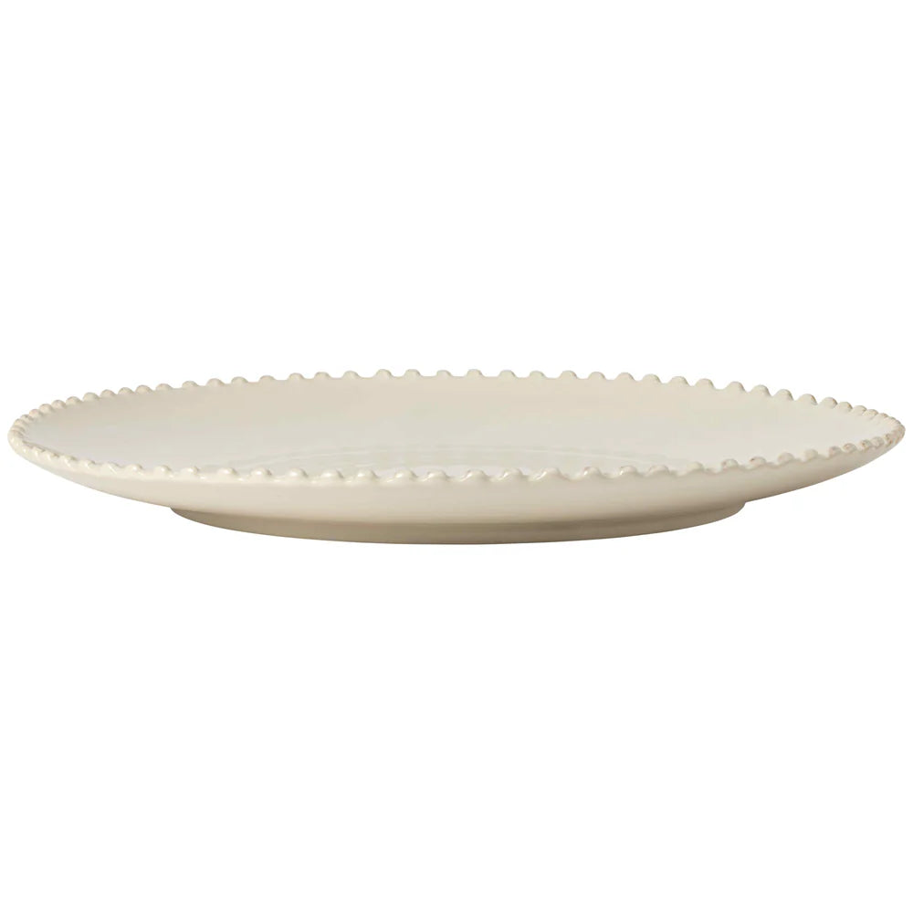 PEARL PLATZTELLER (BEIGE) - 34cm