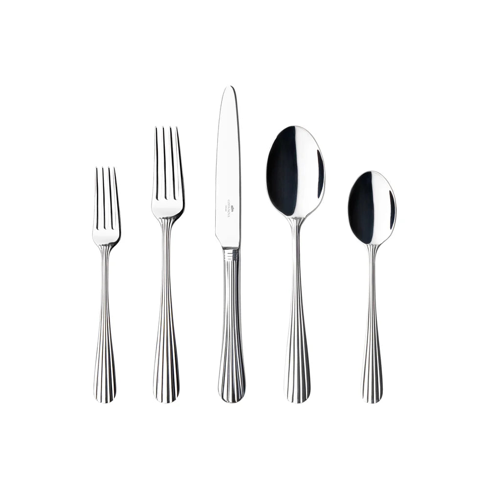 DOURO BESTECK-SET (SILBER POLIERT) - 5 Stk.