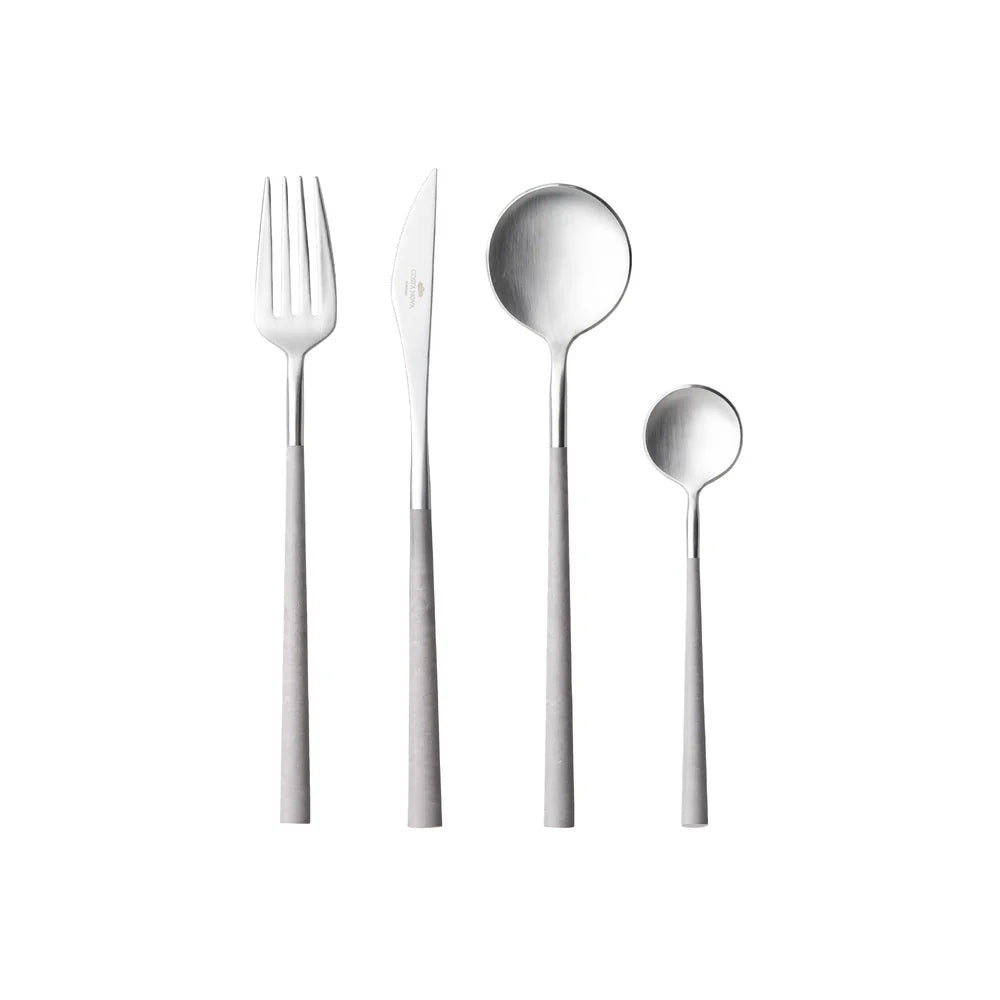 MITO BESTECK-SET (GRAU) - 24 Stk.