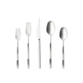 RAMO BESTECK-SET (SILBER GEBÜRSTET) - 5 Stk.