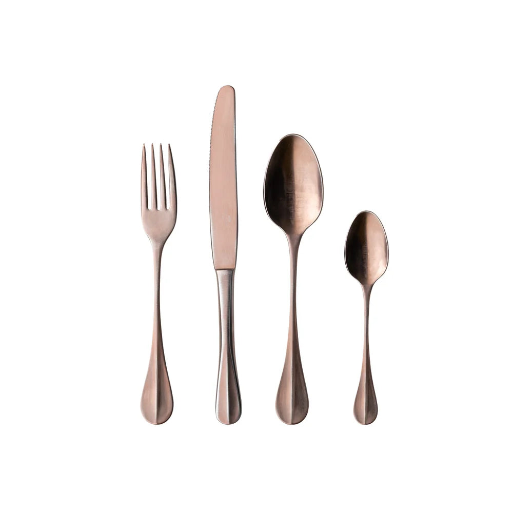 NAU BESTECK-SET (ANTIQUE BRAUN) - 5 tlg.