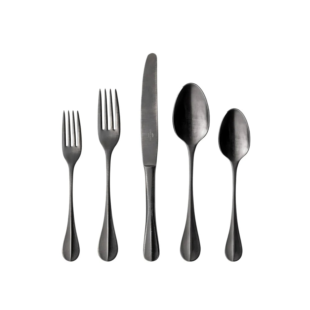 NAU BESTECK-SET (ANTIQUE BLACK) - 5 Stk.