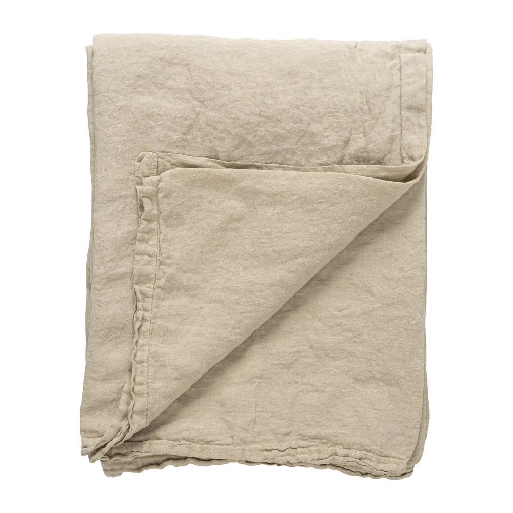 MARIA LEINEN TISCHDECKE (BEIGE) - 140x200cm