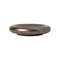 RESONANCE GROßE PILLOW PLATE (METALLIC BRAUN) - 22cm