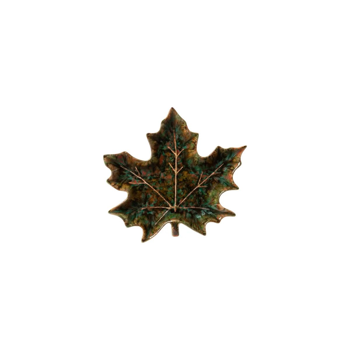 FOREST AHORNBLATT TELLER (JUNIPER GREEN) - 18cm