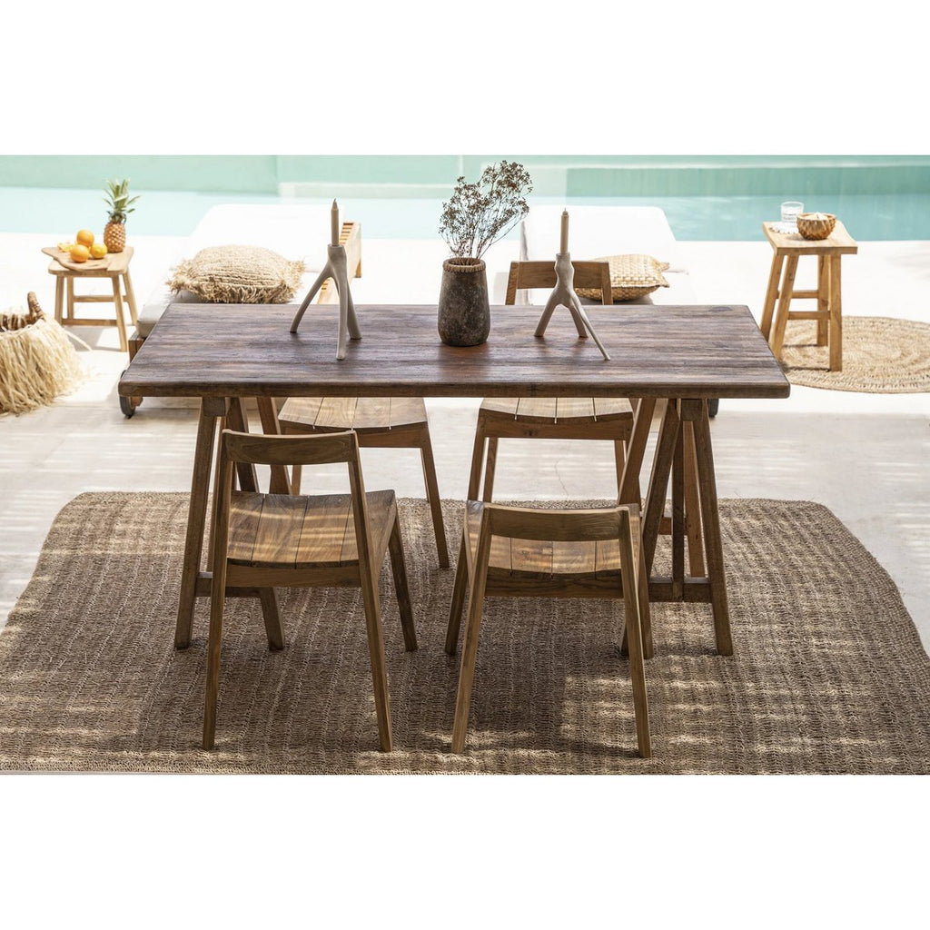 SEEGRASTEPPICH AUS BAST, SISAL UND PALME - 180x240cm