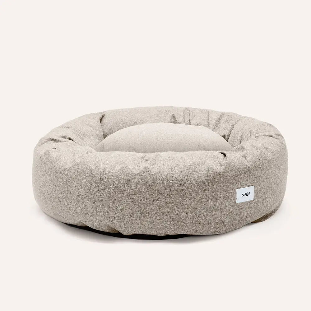 NUBA HUNDEBETT AUS CHENILLE (BEIGE)