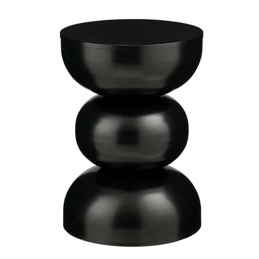 LUNA BEISTELLTISCH (SCHWARZ) - Ø32 cm