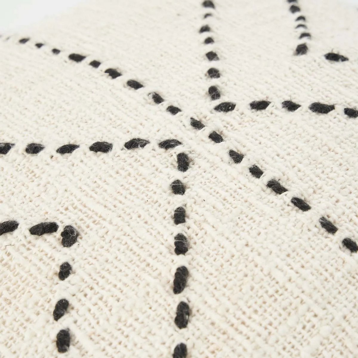 HANDGEWEBTER KISSENBEZUG