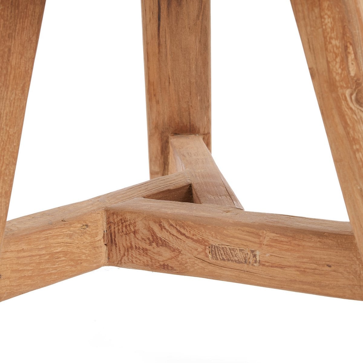 NOGUCHI HOCKER AUS TEAKHOLZ
