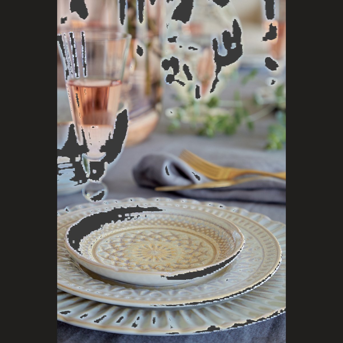 CRISTAL APERITIV-SCHALE - 25cm (6 Stk.)