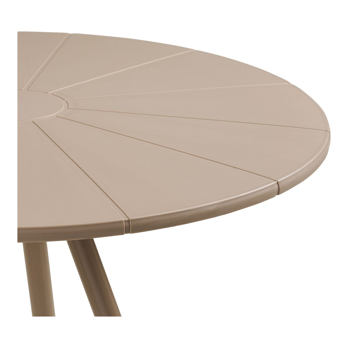 BARLETTA STAHL BISTROTISCH (TAUPE)
