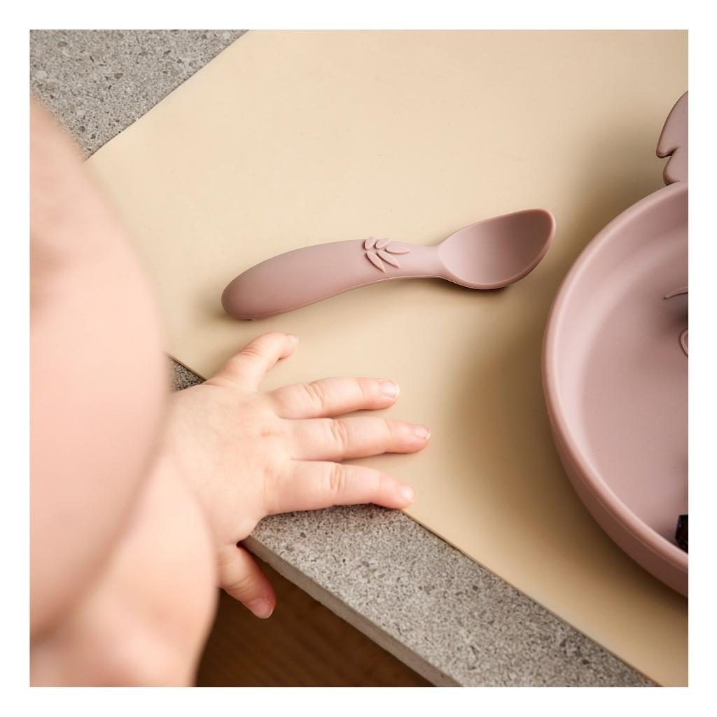 SILIKONLÖFFEL (ROSA) - 3Stk.