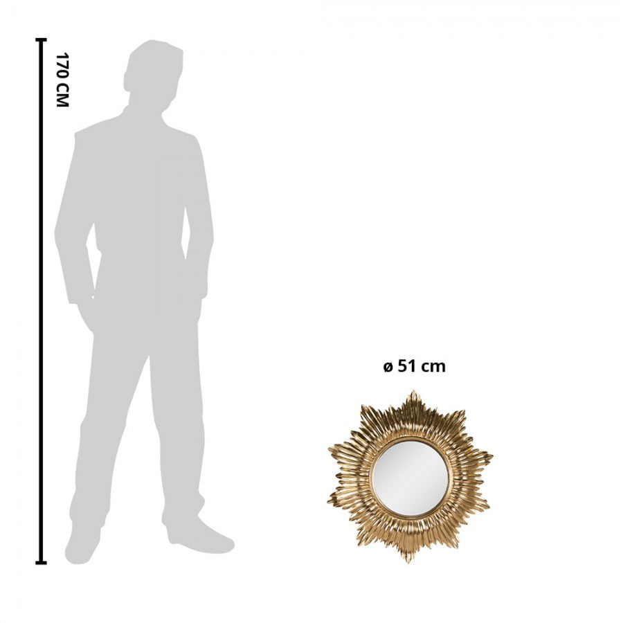 SONNEN-SPIEGEL - Ø 51cm