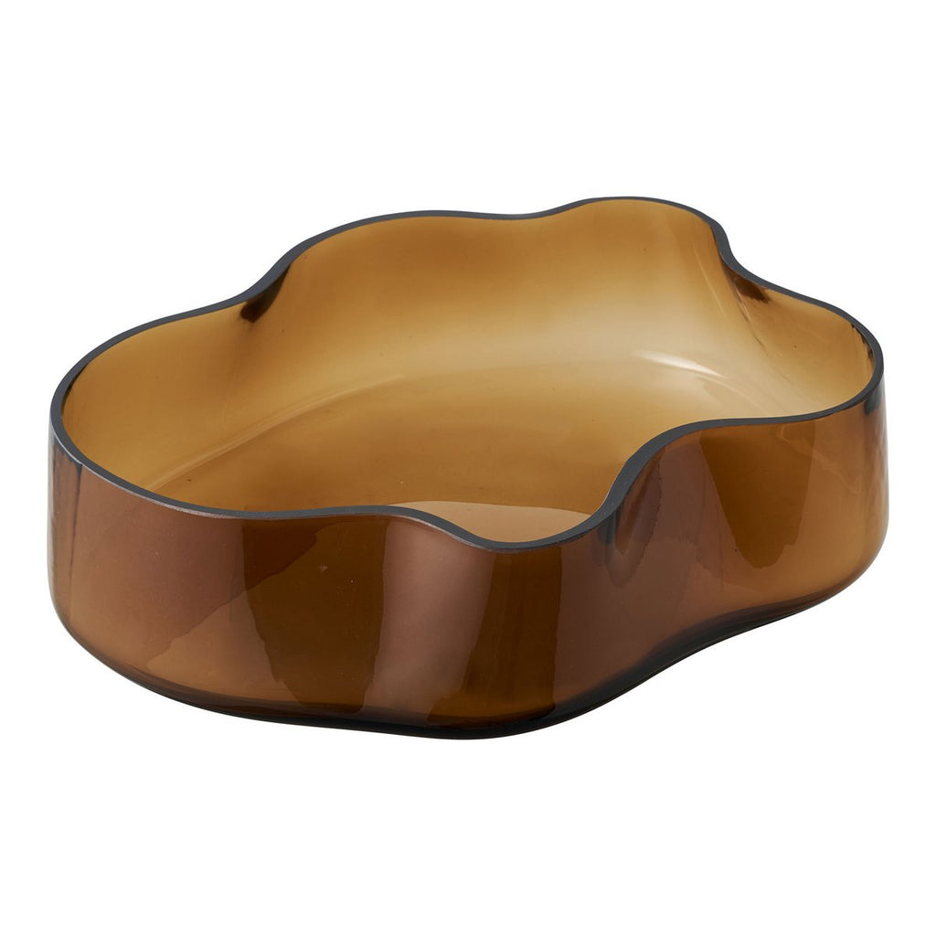 GLASTABLETT RAUCHBRAUN - 29cm