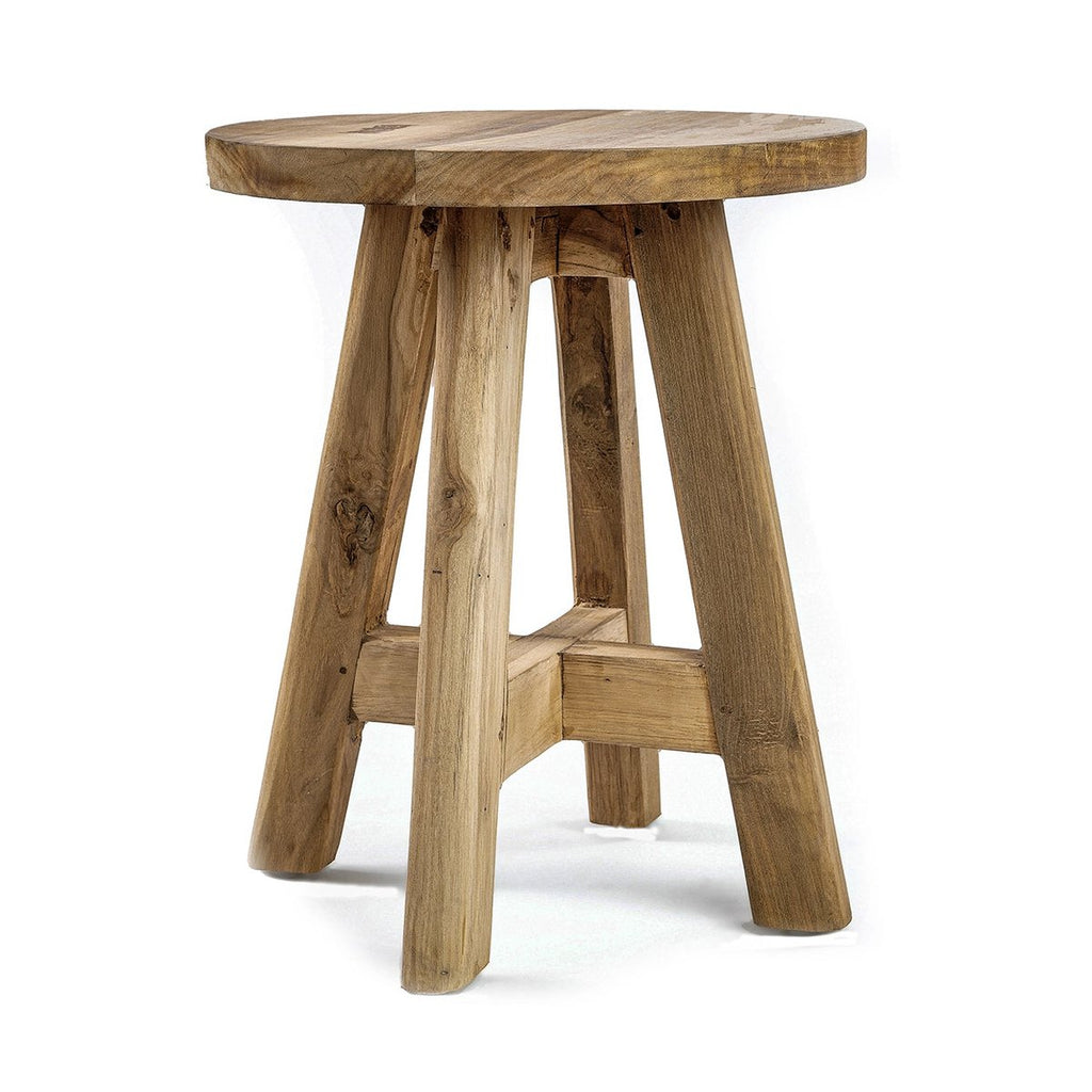 HOCKER AUS TEAKHOLZ