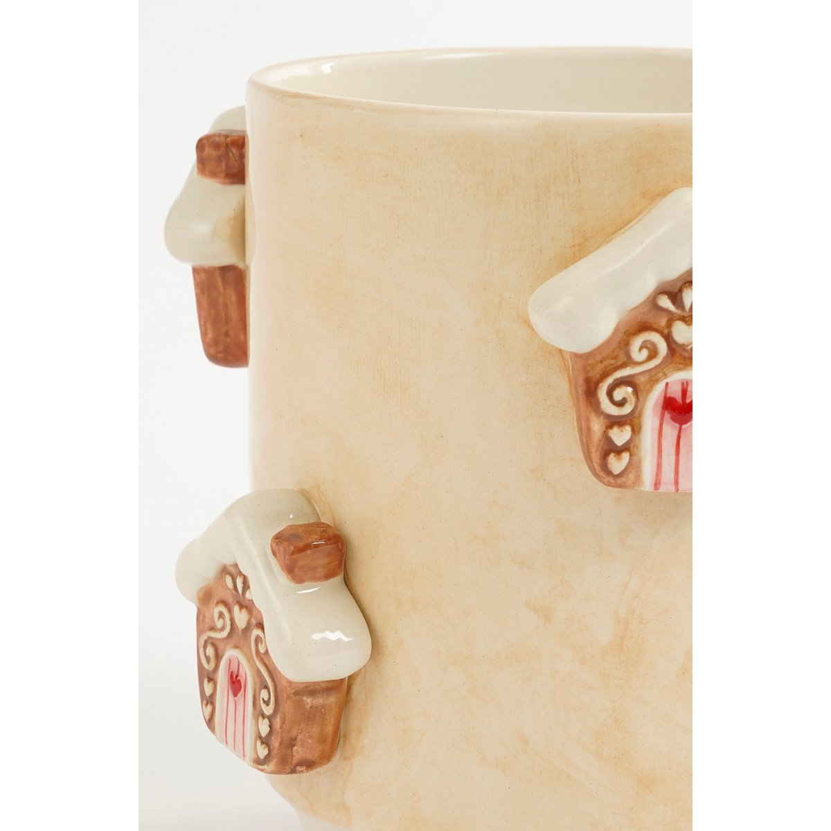 BLUMENTÖPFE MIT WEIHNACHTSDESIGN - Ø17cm (2 Stk.)