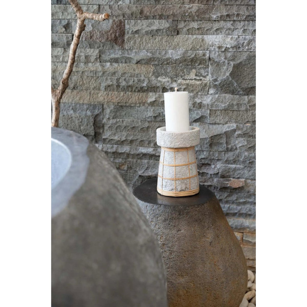 KERZENHALTER (BETON) - 20cm