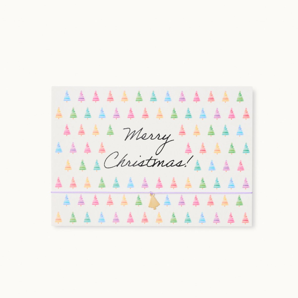 ARMBAND-KARTE | MERRY CHRISTMAS TANNENBAUM