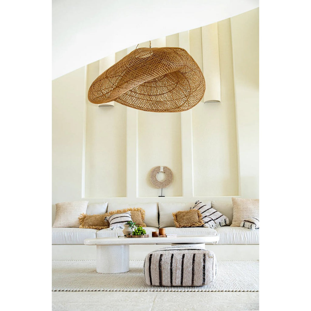 PAPUA SHELL DISC AUF STÄNDER - 45cm