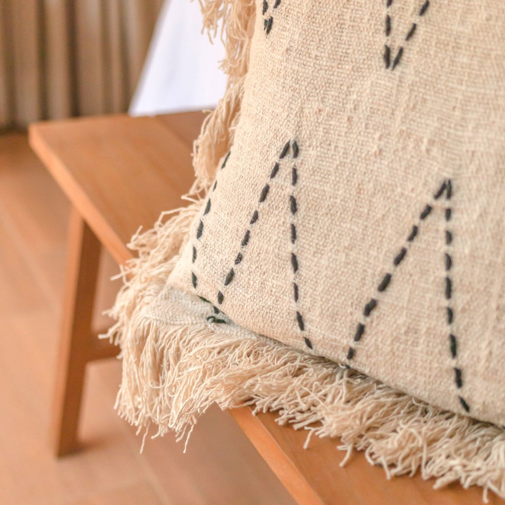 HANDGEWEBTER KISSENBEZUG