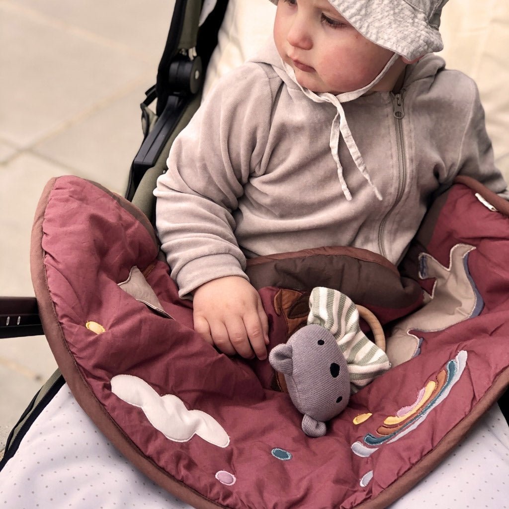 VILMA SPIELMATTE DINOSAURIER (ROT)