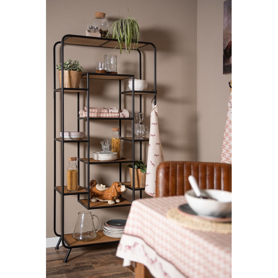 TEELICHTHALTER MIT HOLZSOCKEL