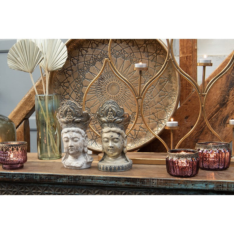 GLASVASE GRÜN - 23 cm