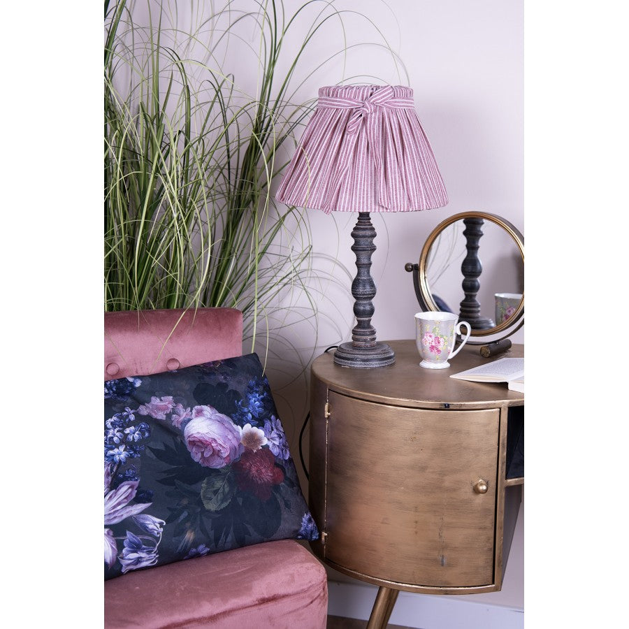 BAROCK LAMPENSOCKEL (SCHWARZ)