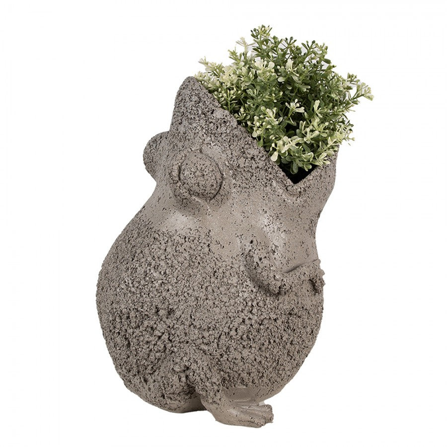 BLUMENTOPF FROSCH - 26x25x32 cm