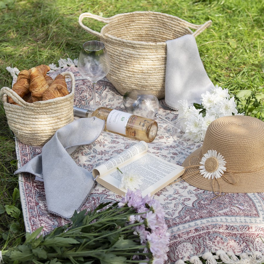 AUFBEWAHRUNGSKÖRBE AUS SEEGRAS (3 Stk.)