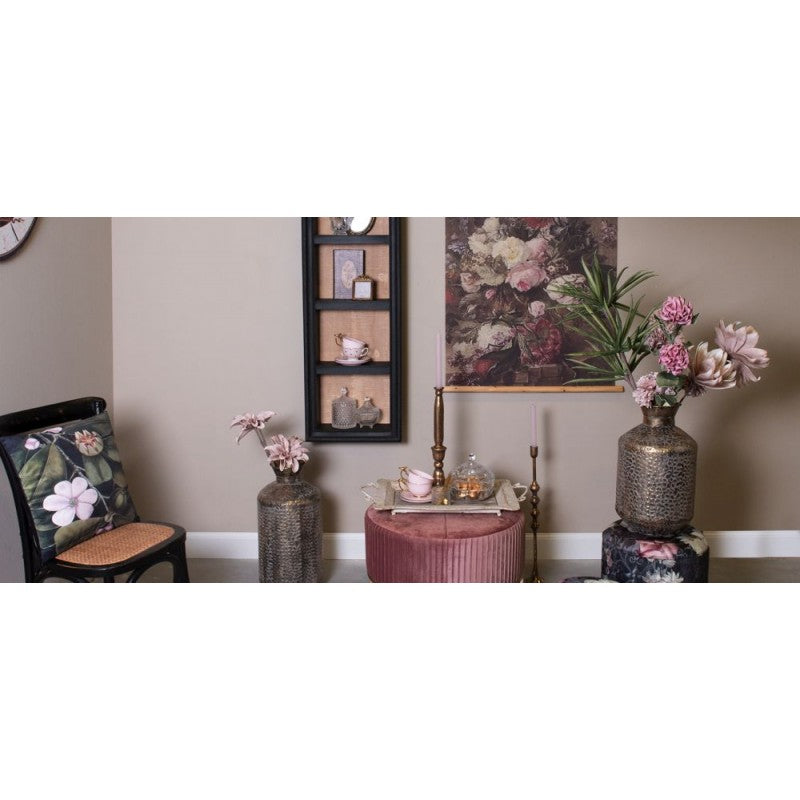 GOLDFARBENE METALLVASE - 46cm