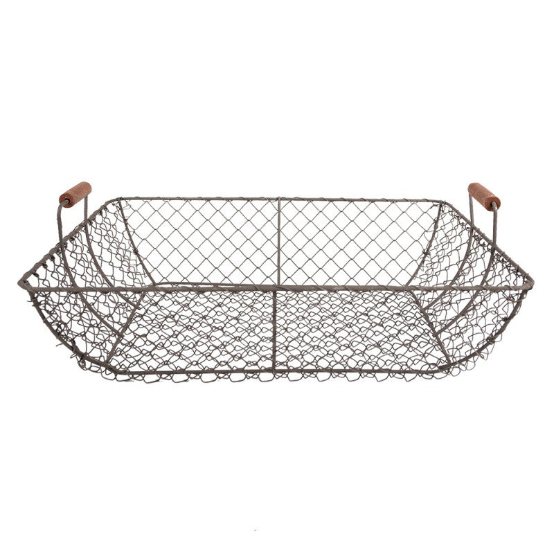 DRAHT AUFBEWAHRUNGSKÖRBE (3 Stk.)