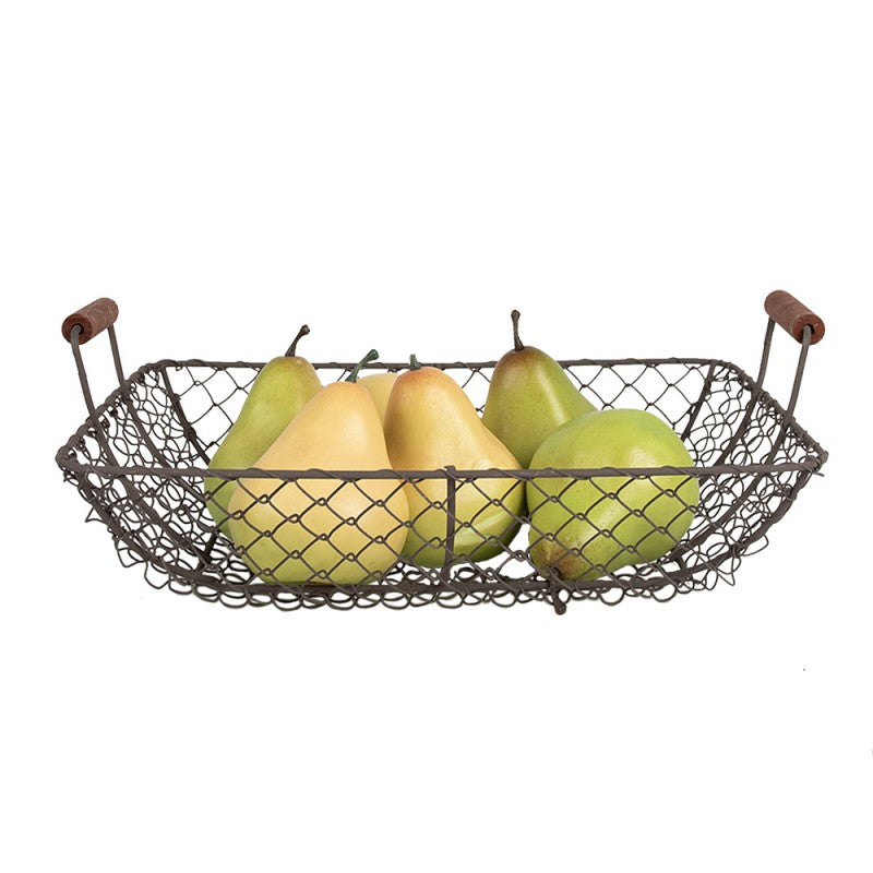 DRAHT AUFBEWAHRUNGSKÖRBE (2 Stk.)