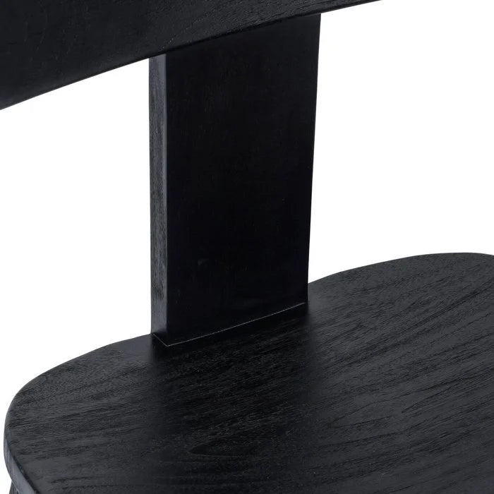 LOVYA STUHL AUS TEAKHOLZ (SCHWARZ)