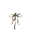 Kerzenständer mit Schleife stehend 20 cm