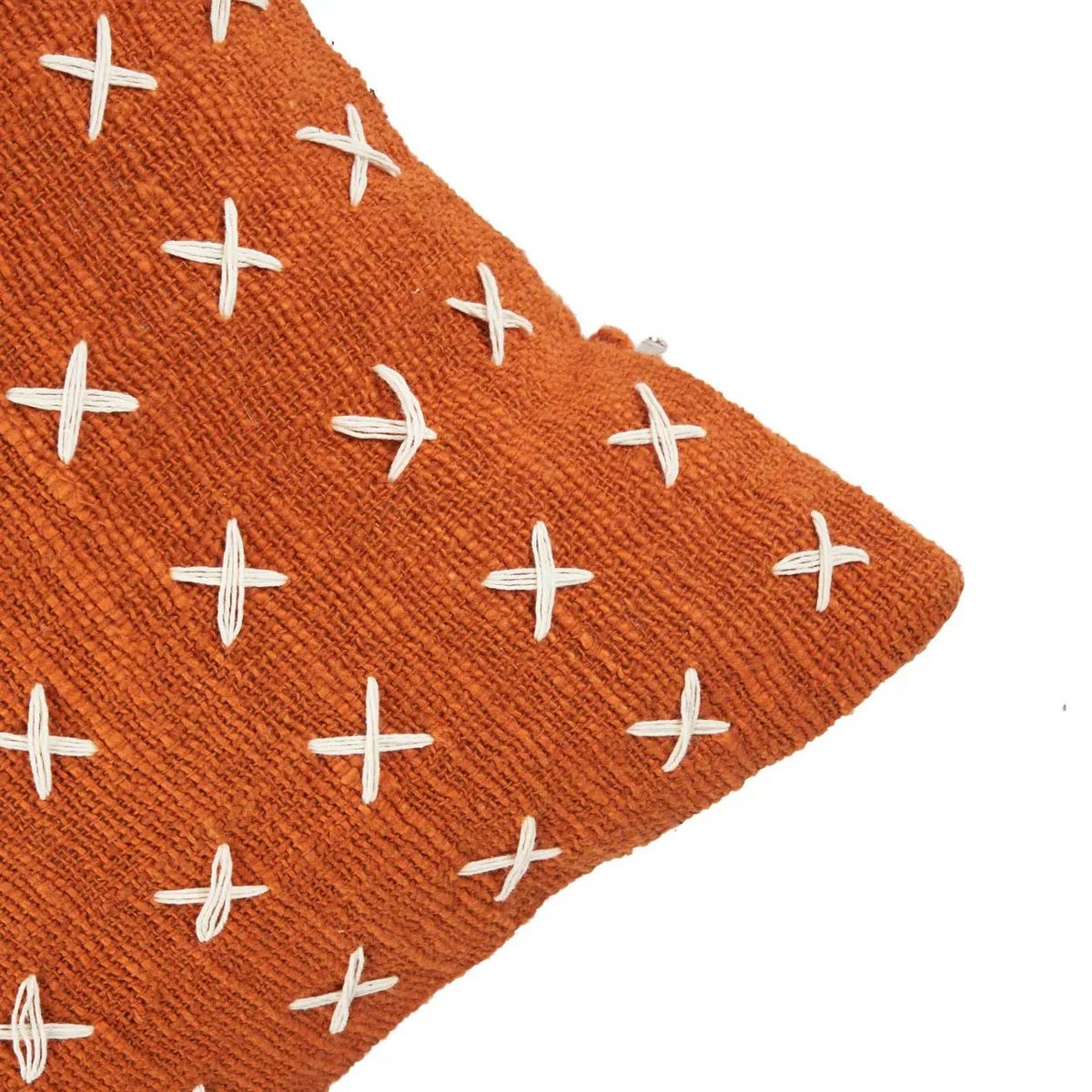 KISSENBEZUG TERRAKOTTA AUS BAUMWOLLE